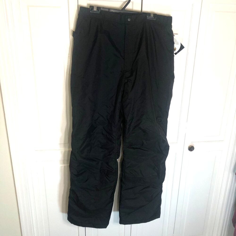 NWT Rawik Ski Wear Snow Pants Insulated Waterproof Black Size XL X-Large